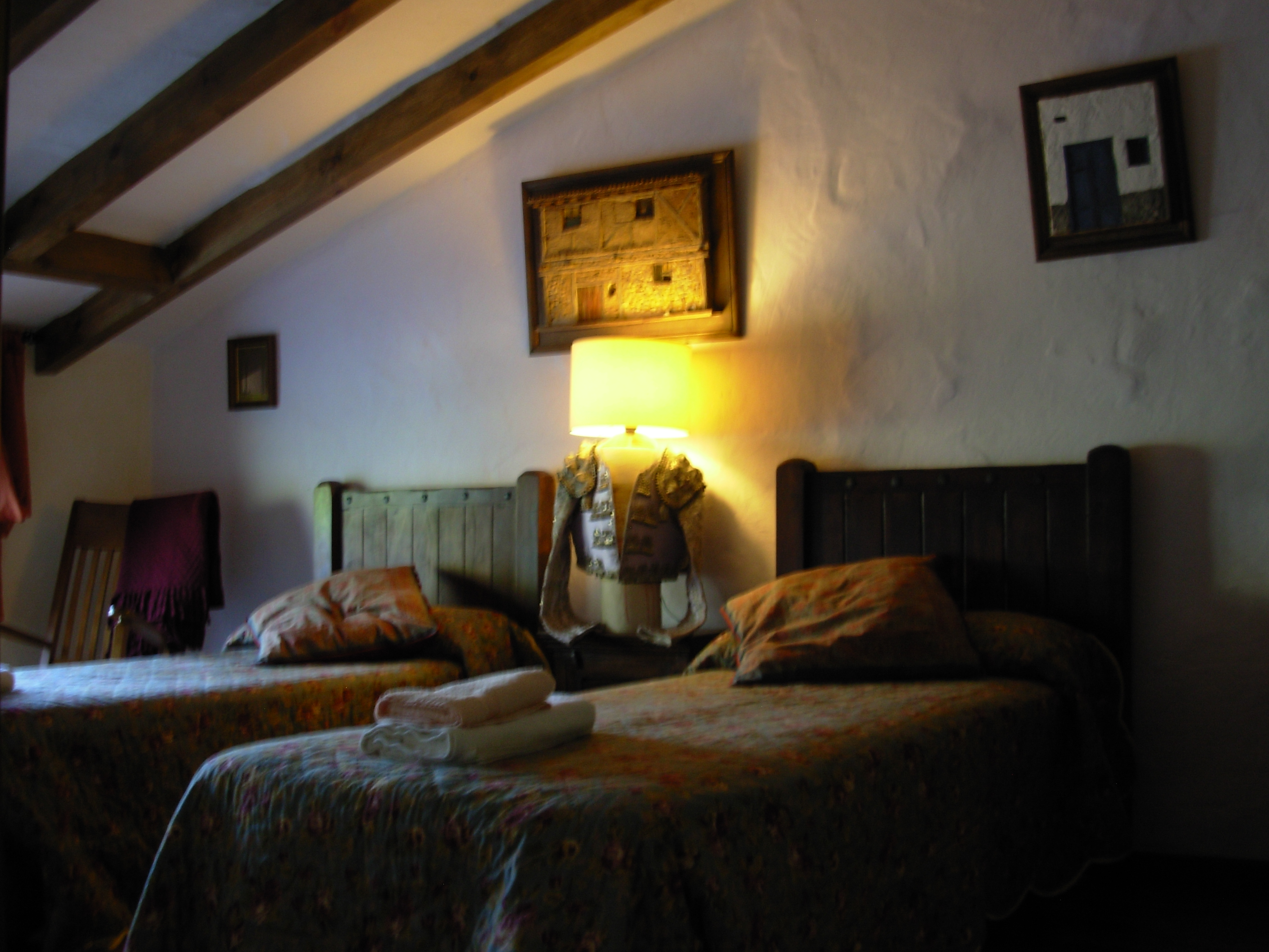 Casa Rural Aljibe - Zona de estar y comedor