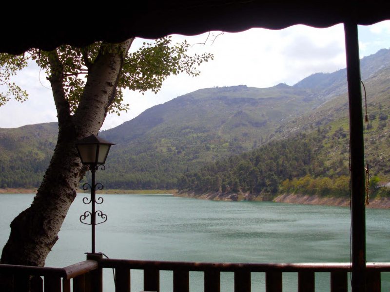 Embalse del Tranco en la Sierra de Segura, Jaén